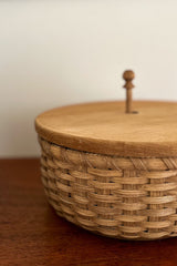 Amish Knitting Basket